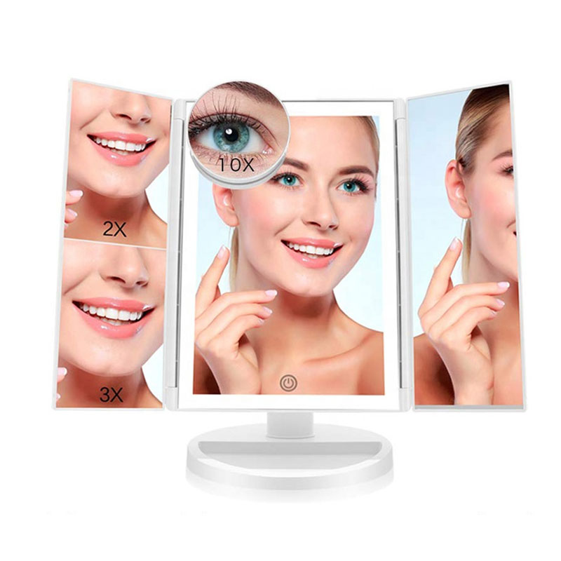 36 LED Lights With Base Desktop Rotatable Mirror